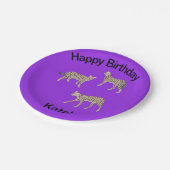 Serval Cats  ペーパープレート (アングル)