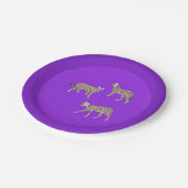 Serval Cats  ペーパープレート (アングル)