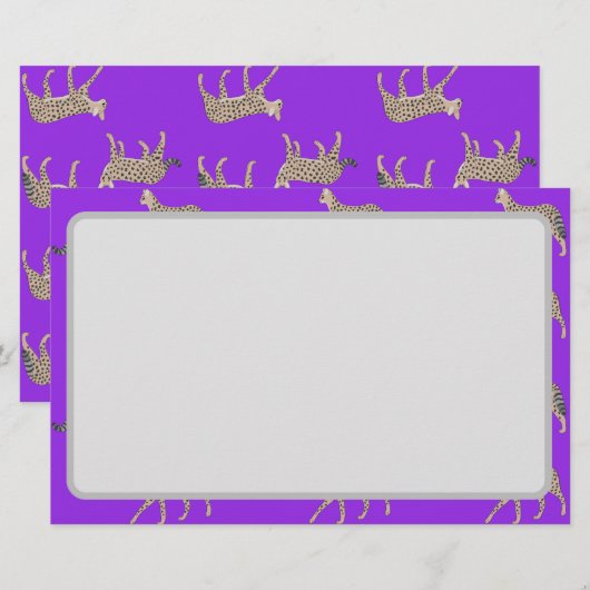 Serval Cats 便箋 (正面/裏面)