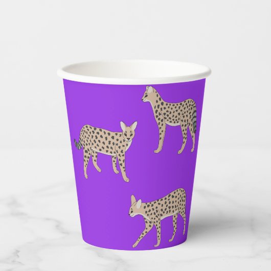 Serval Cats  紙コップ (正面)