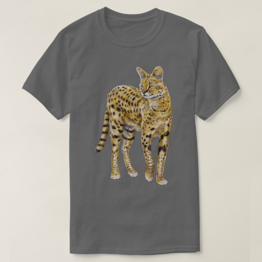 Serval Tシャツ (デザイン正面)