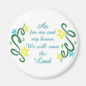 Serve The Lord マグネット (正面)