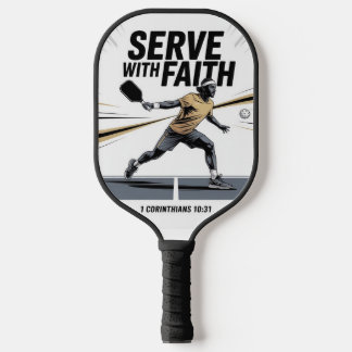 Serve With Faith Christian Pickleball Paddle ピックルボールラケット