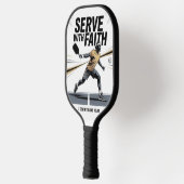 Serve With Faith Christian Pickleball Paddle ピックルボールラケット (左)