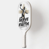Serve With Faith Christian Pickleball Paddle ピックルボールラケット (左)