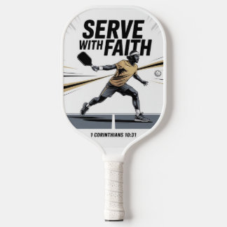 Serve With Faith Christian Pickleball Paddle ピックルボールラケット