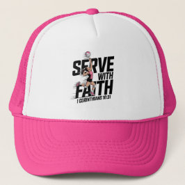 Serve With Faith Womens Volleyball キャップ