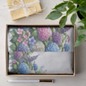 servetten, decoupage, tissuepaper met bloemen 薄葉紙 (ギフト)