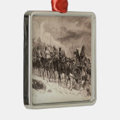 Serviaとブルガリア間の戦争 メタルオーナメント (右)