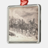 Serviaとブルガリア間の戦争 メタルオーナメント (左)