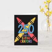 Service 250 Years 1776-2026 250th Birthday  カード (黄色い花)