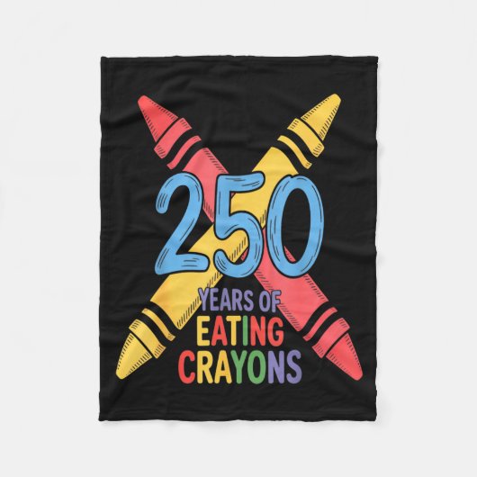 Service 250 Years 1776-2026 250th Birthday フリースブランケット (正面)