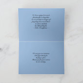 Service American Flag Collageに感謝 サンキューカード (内部)