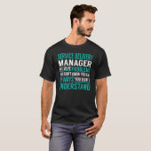 Service Delivery Managerの問題解決 Tシャツ (正面フル)