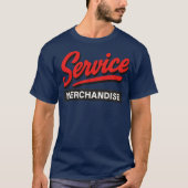 Service Merchandise Retro 80s Tシャツ (正面)