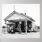 SERVICE STATION - NORTH CAROLINA - 1939 ポスター (正面)
