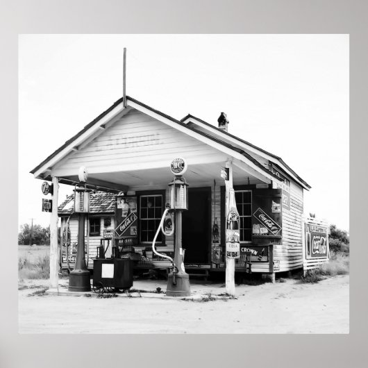 SERVICE STATION - NORTH CAROLINA - 1939 ポスター (正面)