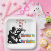 Service To Nation  ペーパープレート (パーティー)