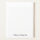 Service Year 2023-2024 girl with cart プランナー手帳 (裏面)