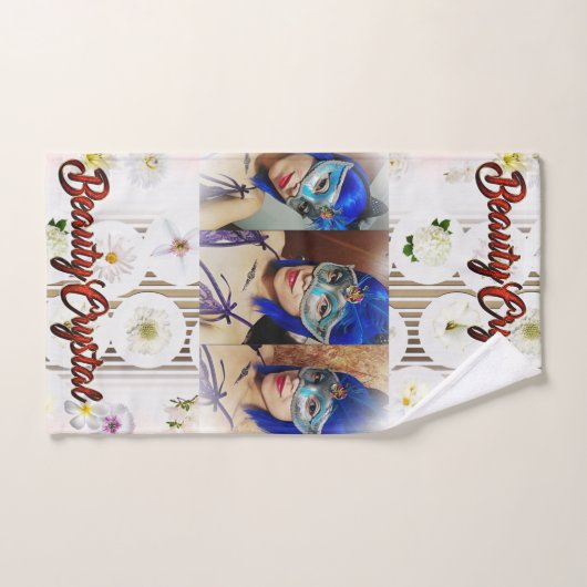 SERVIETTE BEAUTYCRYSTAL 3 ハンドタオル (ハンドタオル)