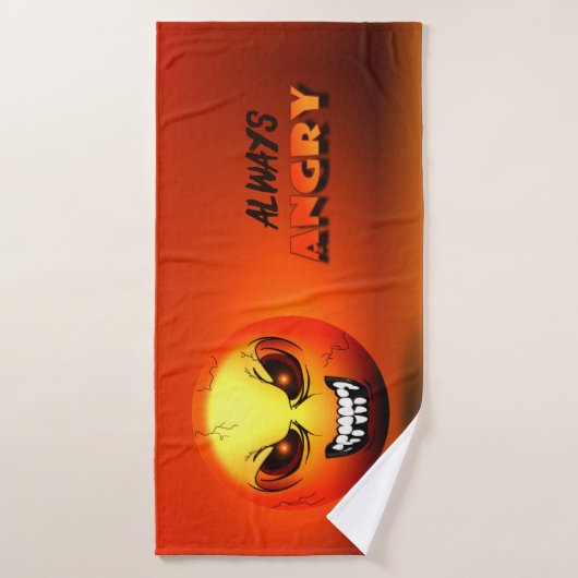 Serviette de bain Angermoji バスタオル (バスタオル)