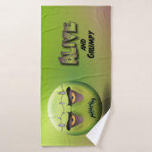 Serviette de bain Frankenmoji バスタオル (バスタオル)