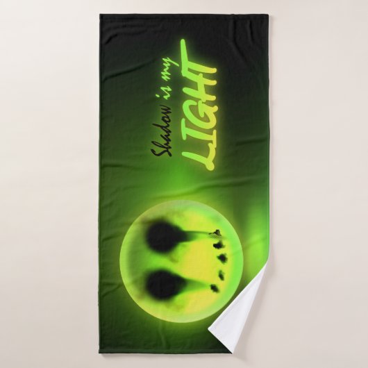 Serviette de bain Glowmoji バスタオル (バスタオル)