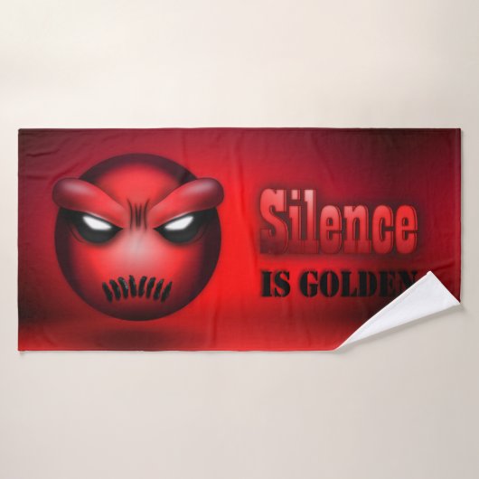 Serviette de bain Mutemoji バスタオル (バスタオル)