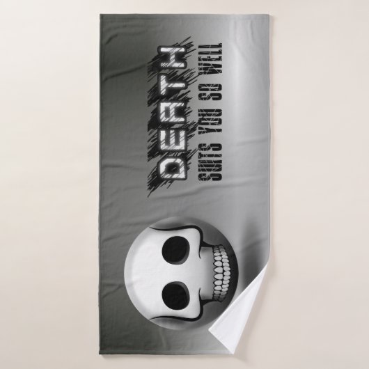 Serviette de bain Skullmoji バスタオル (バスタオル)