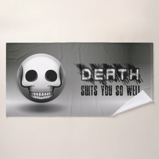 Serviette de bain Skullmoji バスタオル (バスタオル)