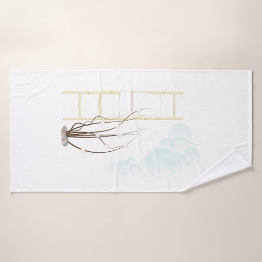 Serviette de bain spa zen バスタオル (バスタオル)