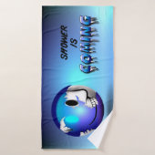 Serviette de bain Walkermoji バスタオル (バスタオル)