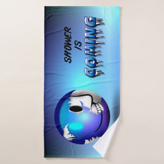 Serviette de bain Walkermoji バスタオル (バスタオル)