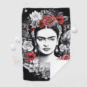 serviette de golf Frida Kahlo ゴルフタオル (インサイチュ)