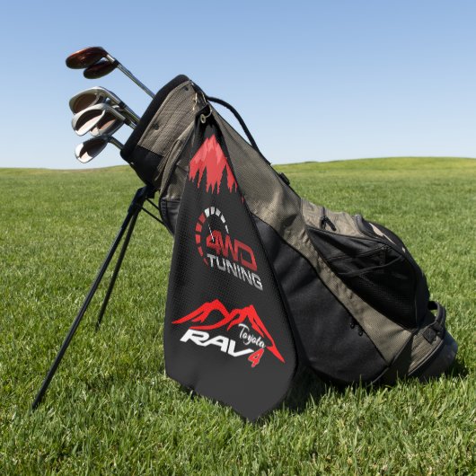 Serviette de golf Rav4 ゴルフタオル (グリーン)