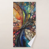 Serviette de plage art abstrait バスタオル (バスタオル)