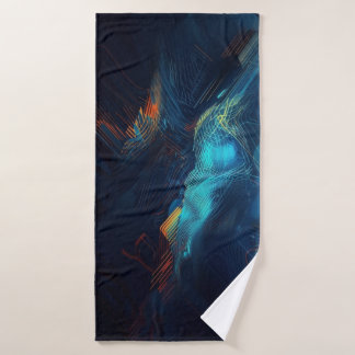 Serviette de plage art abstrait バスタオル