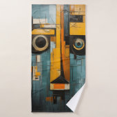 Serviette de plage art abstrait  バスタオル (バスタオル)