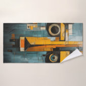 Serviette de plage art abstrait  バスタオル (バスタオル)