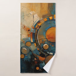 Serviette de plage art abstrait  バスタオル