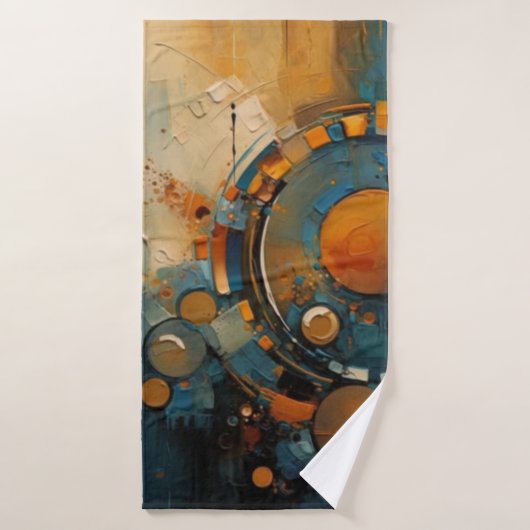 Serviette de plage art abstrait  バスタオル (バスタオル)