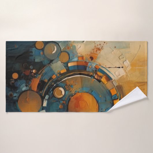 Serviette de plage art abstrait  バスタオル (バスタオル)