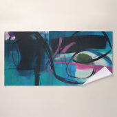 Serviette de plage art abstrait  バスタオル (バスタオル)