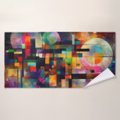 Serviette de plage art abstrait  バスタオル (バスタオル)