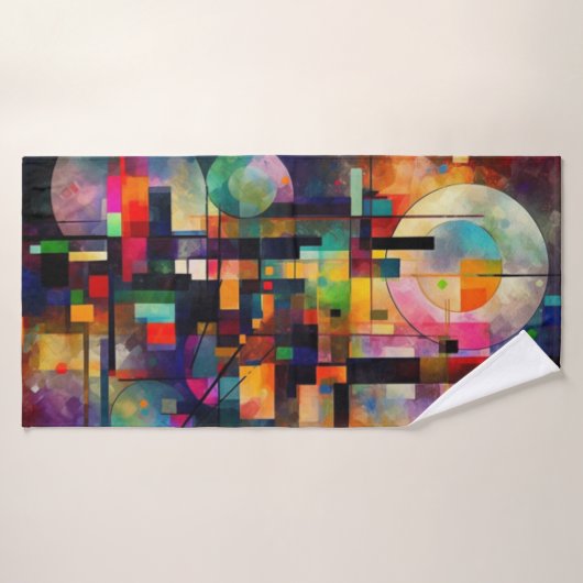 Serviette de plage art abstrait  バスタオル (バスタオル)