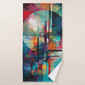 Serviette de plage art abstrait  バスタオル (バスタオル)