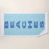 Serviette de plage   BEACHES  PLAGES ビーチタオル (正面)
