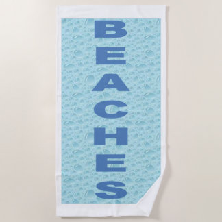 Serviette de plage BEACHES PLAGES ビーチタオル