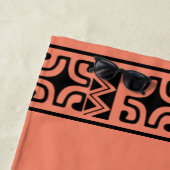 Serviette de plage Cagou Style ビーチタオル (インサイチュ)