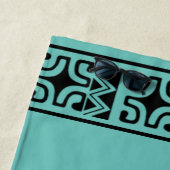 Serviette de plage Cagou Style ビーチタオル (インサイチュ)